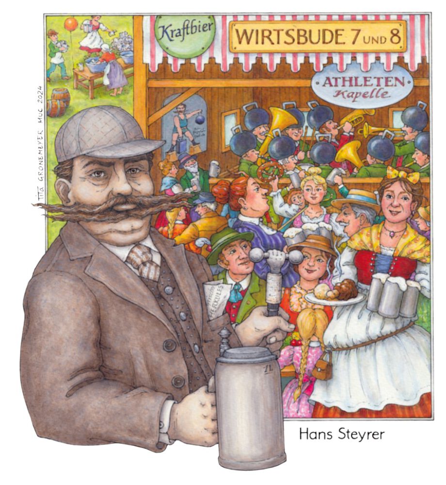 175 Jahre Bayerischer Herkules Hans Steyrer (1849 - 1906)